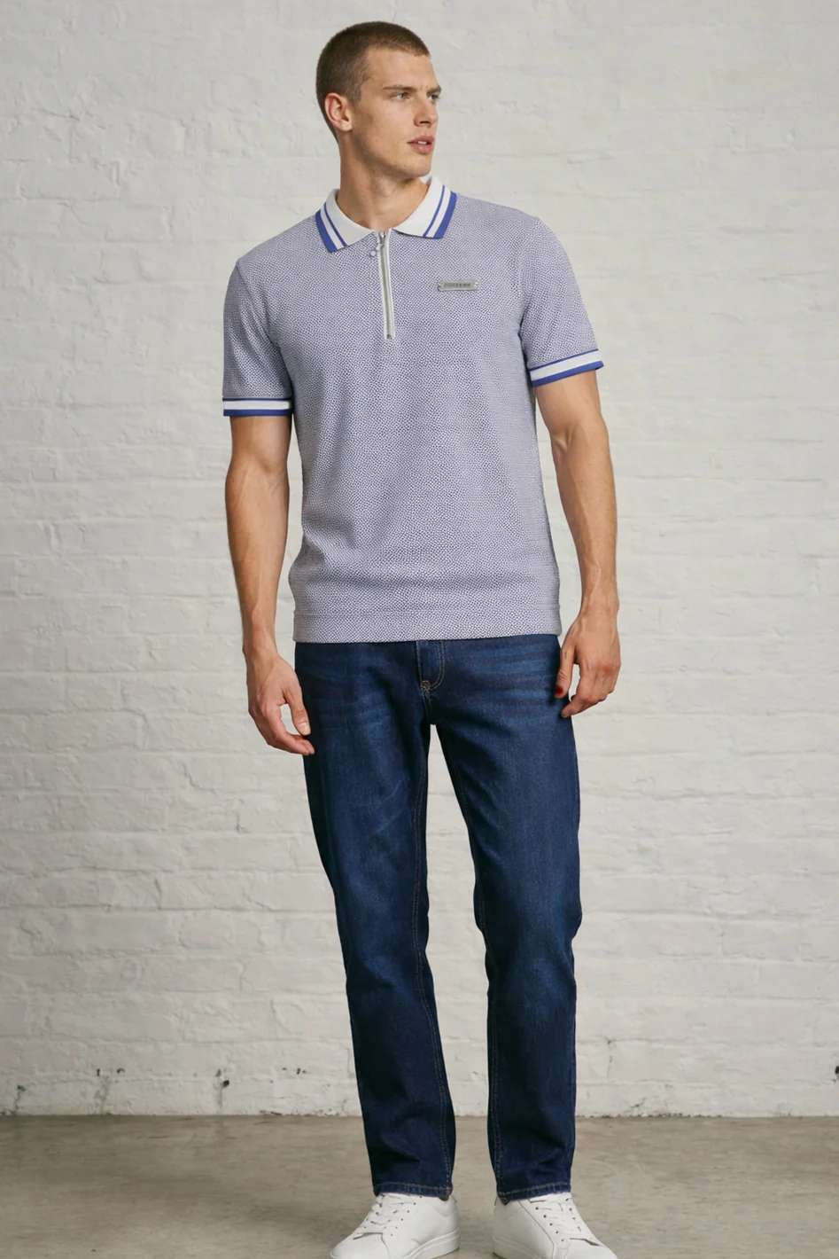 HEXAGON ZIP POLO - Image 2
