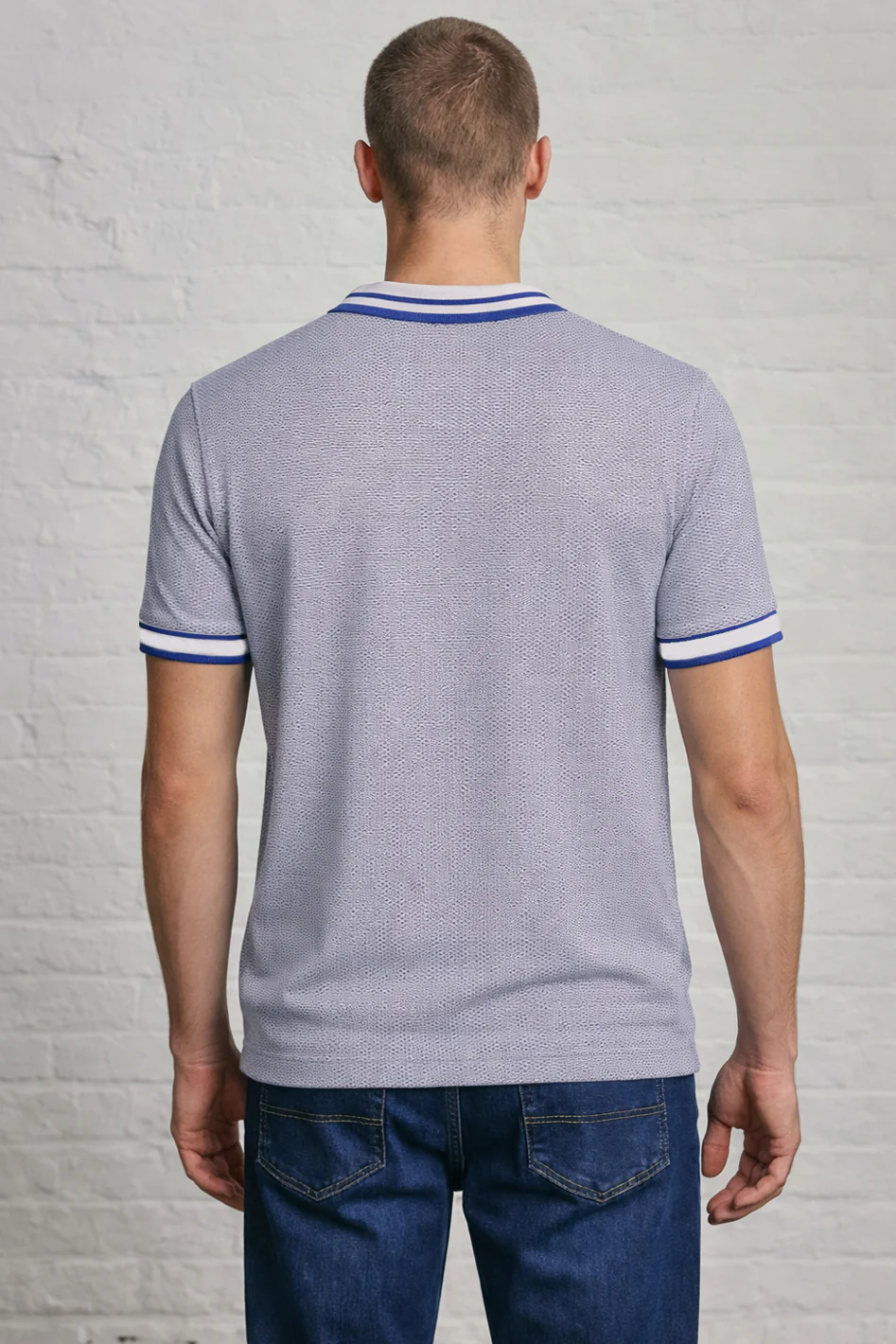HEXAGON ZIP POLO - Image 3