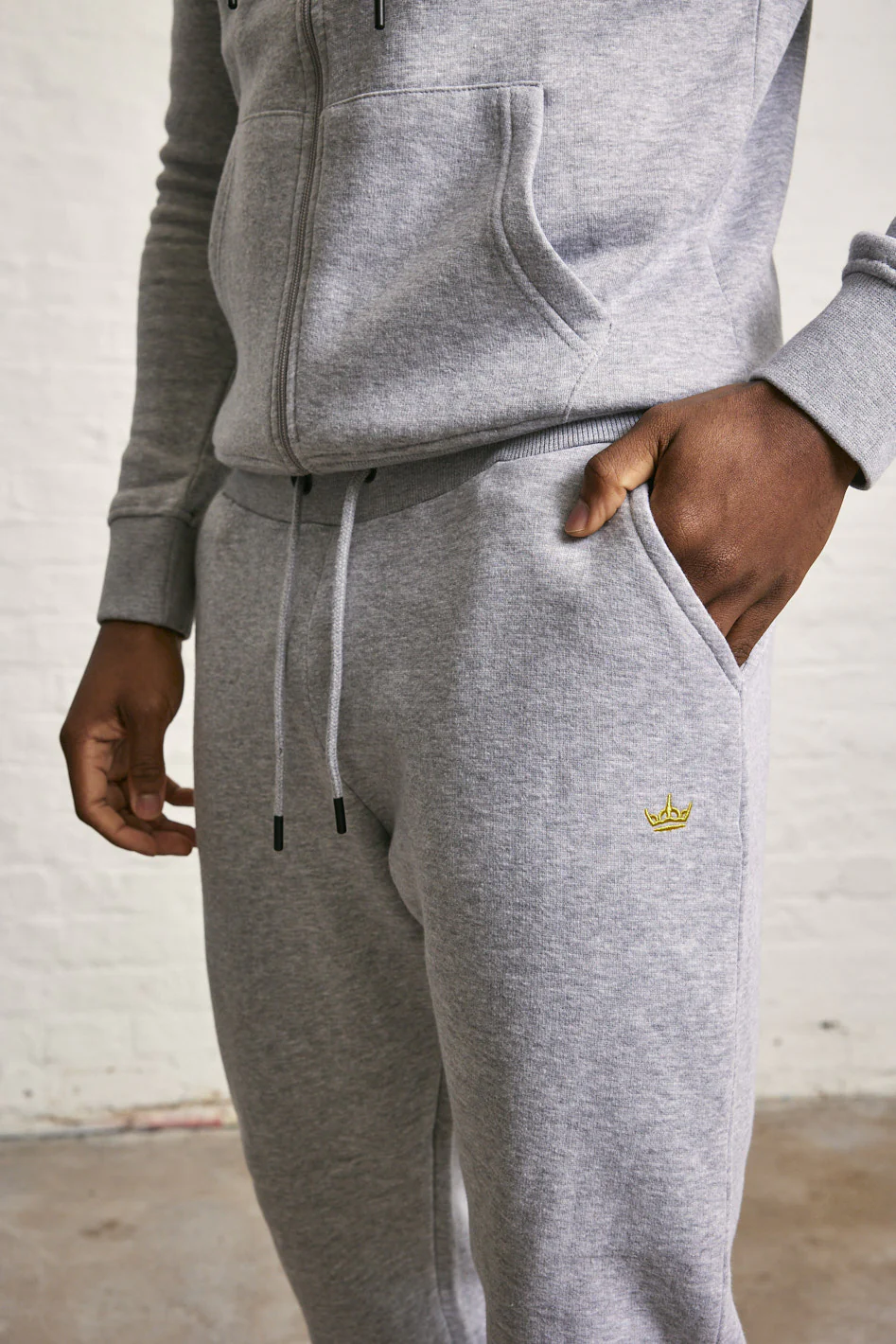 IN Crown EMB Joggers - Image 3