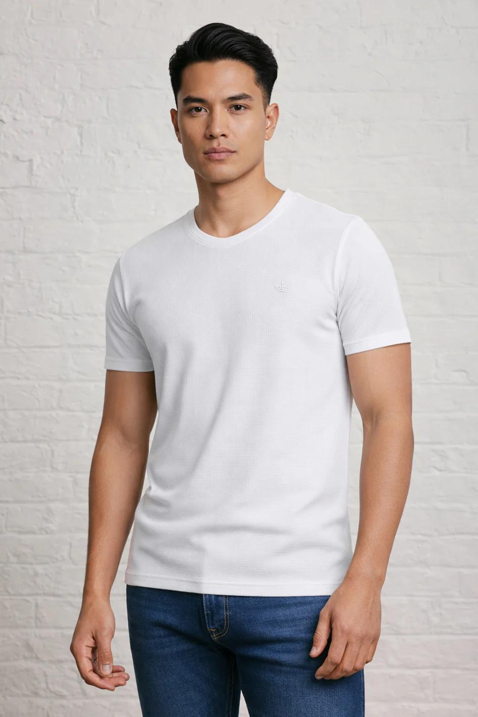 IN SS WAFFLE TEE - Image 14