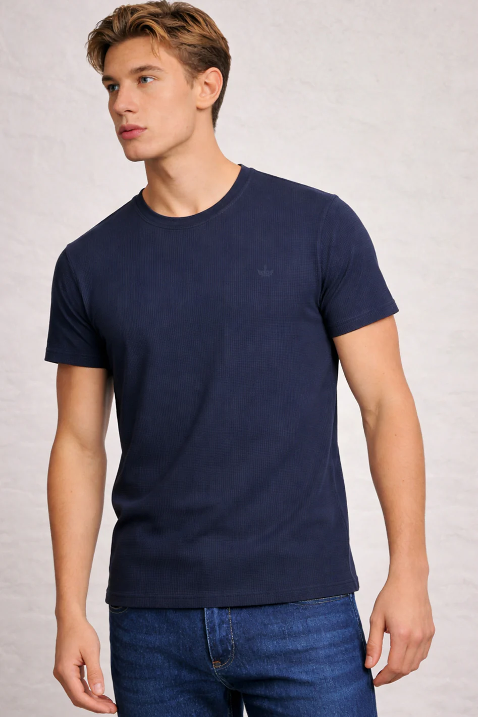 IN SS WAFFLE TEE - Image 17