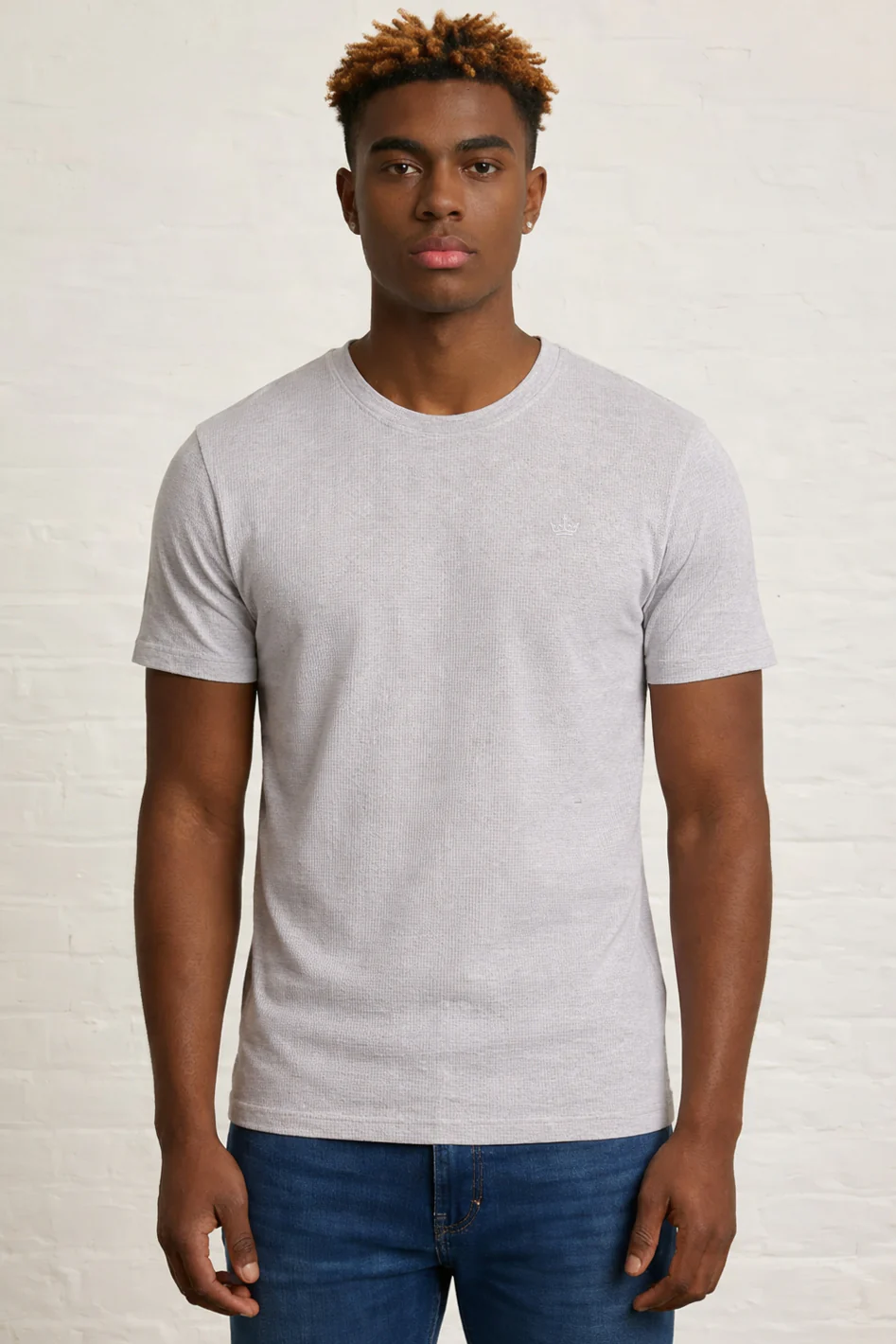 IN SS WAFFLE TEE - Image 2
