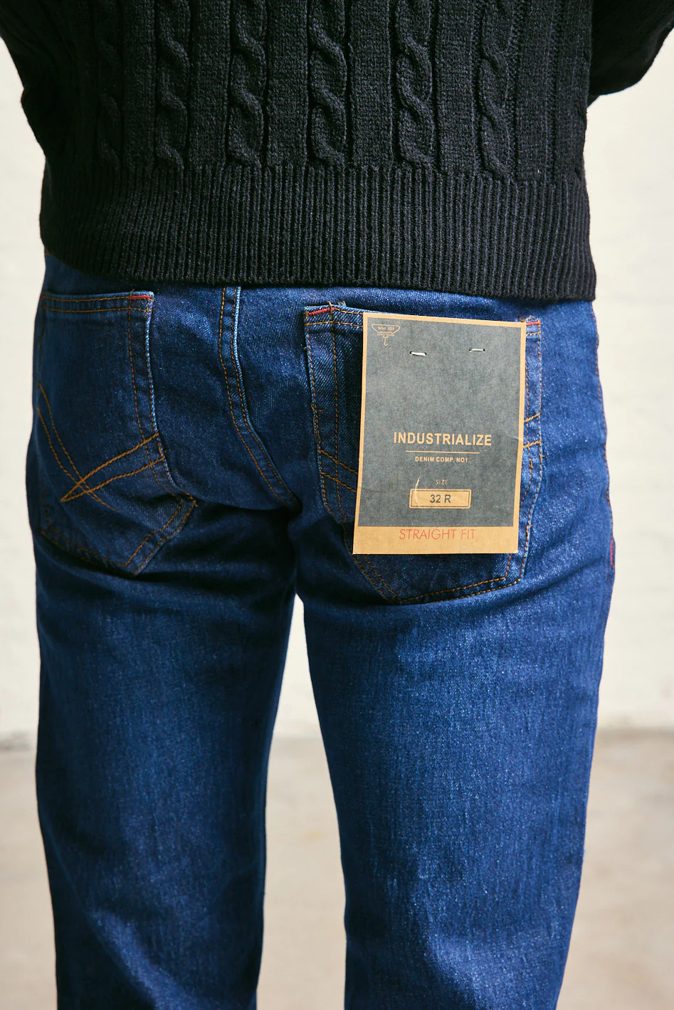 IN Straight Denim Jeans - Shop 2 for £35 - Image 6