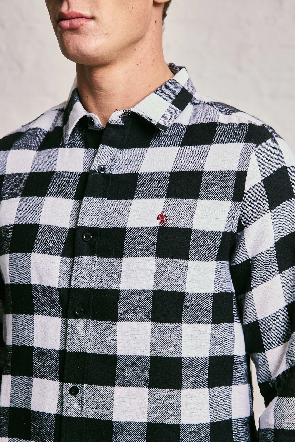 Long Sleeve Check Shirt - Image 12