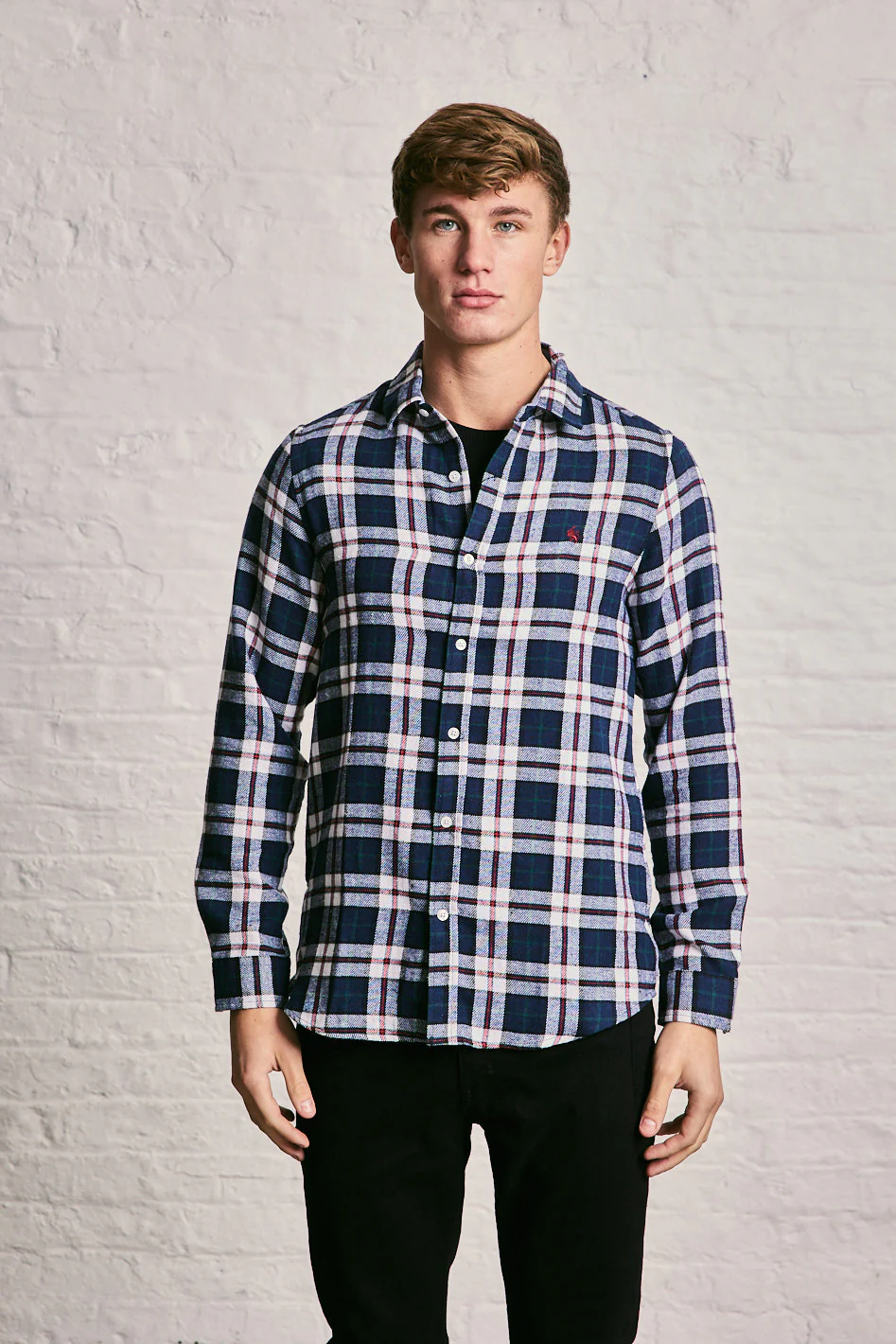 Long Sleeve Check Shirt - Image 19