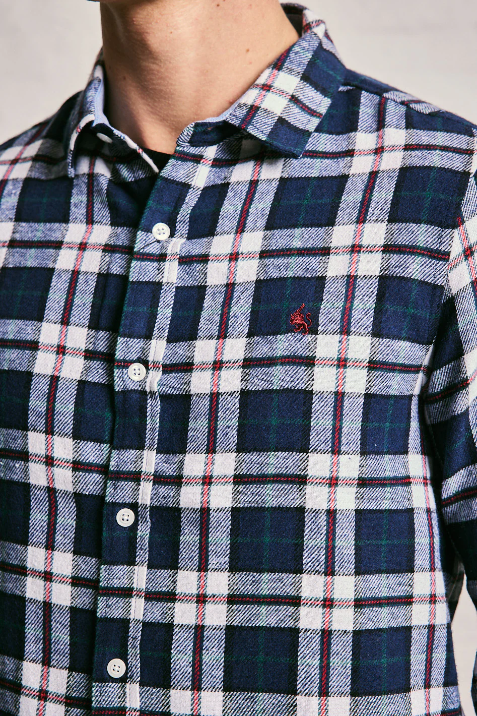 Long Sleeve Check Shirt - Image 22