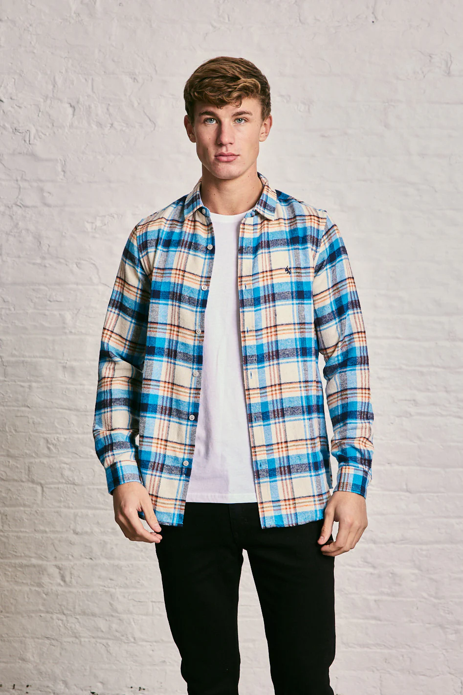 Long Sleeve Check Shirt - Image 4