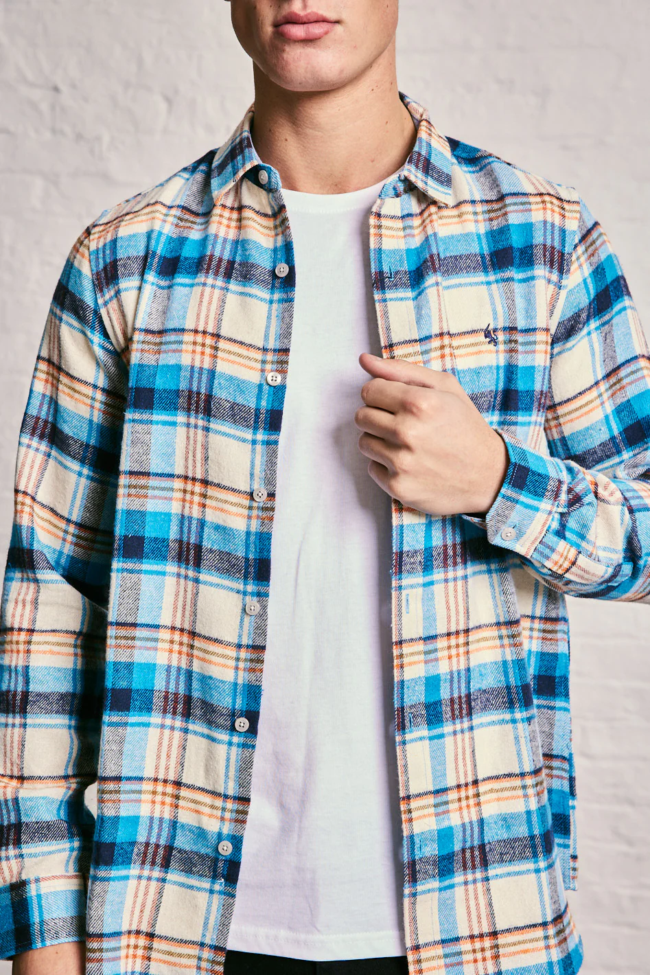 Long Sleeve Check Shirt - Image 5