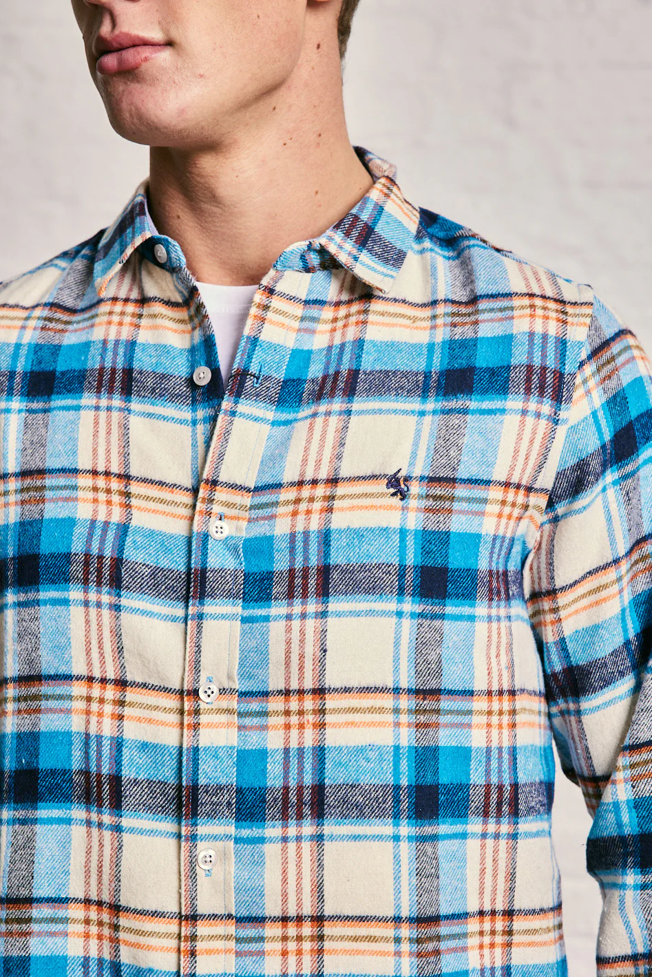 Long Sleeve Check Shirt - Image 7