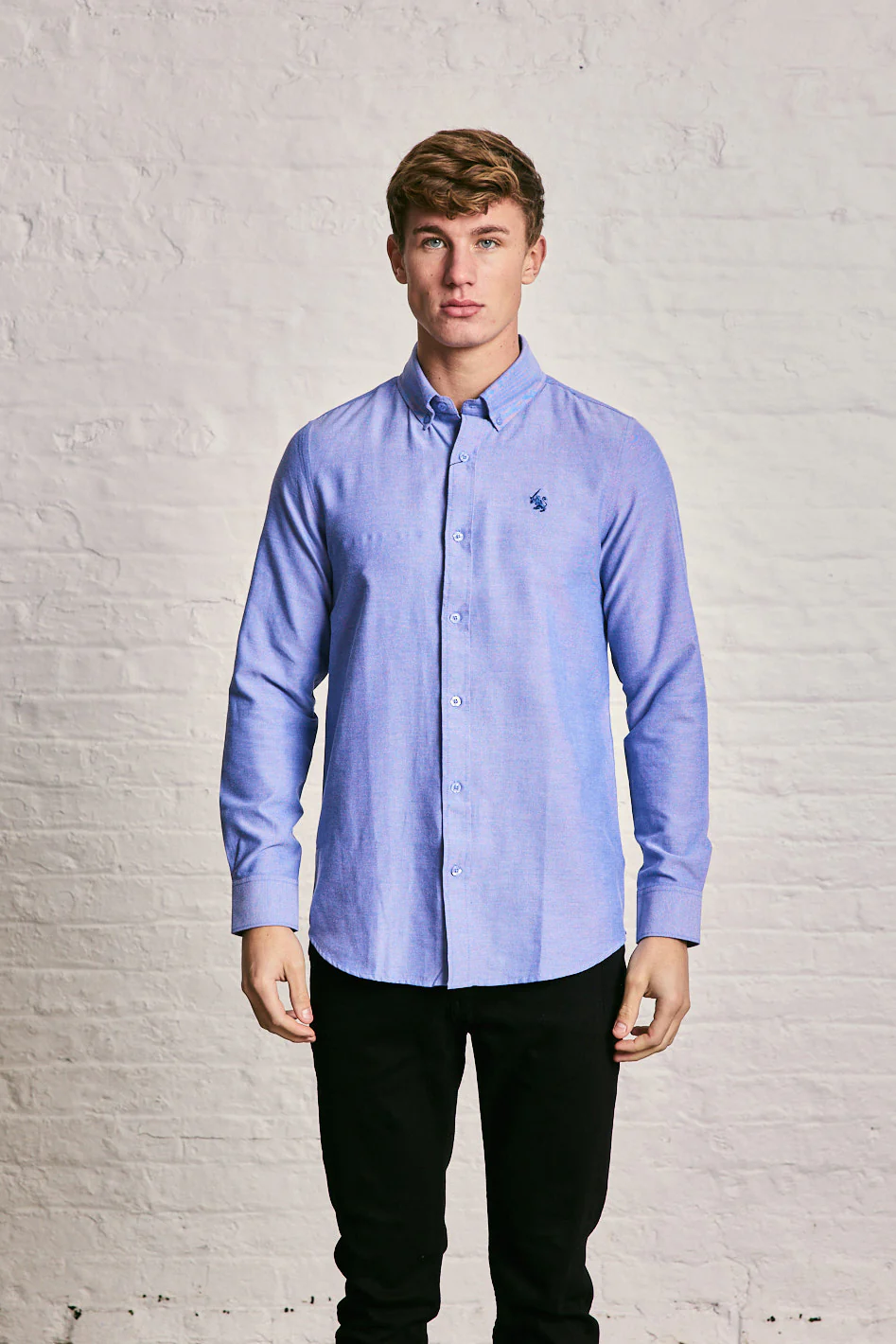 Long Sleeve Oxford Shirt - Image 11