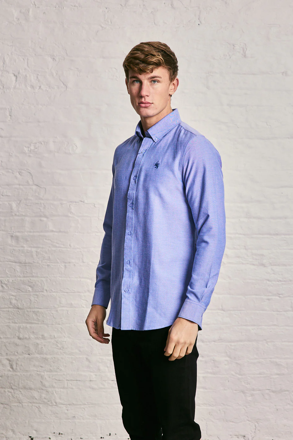 Long Sleeve Oxford Shirt - Image 12
