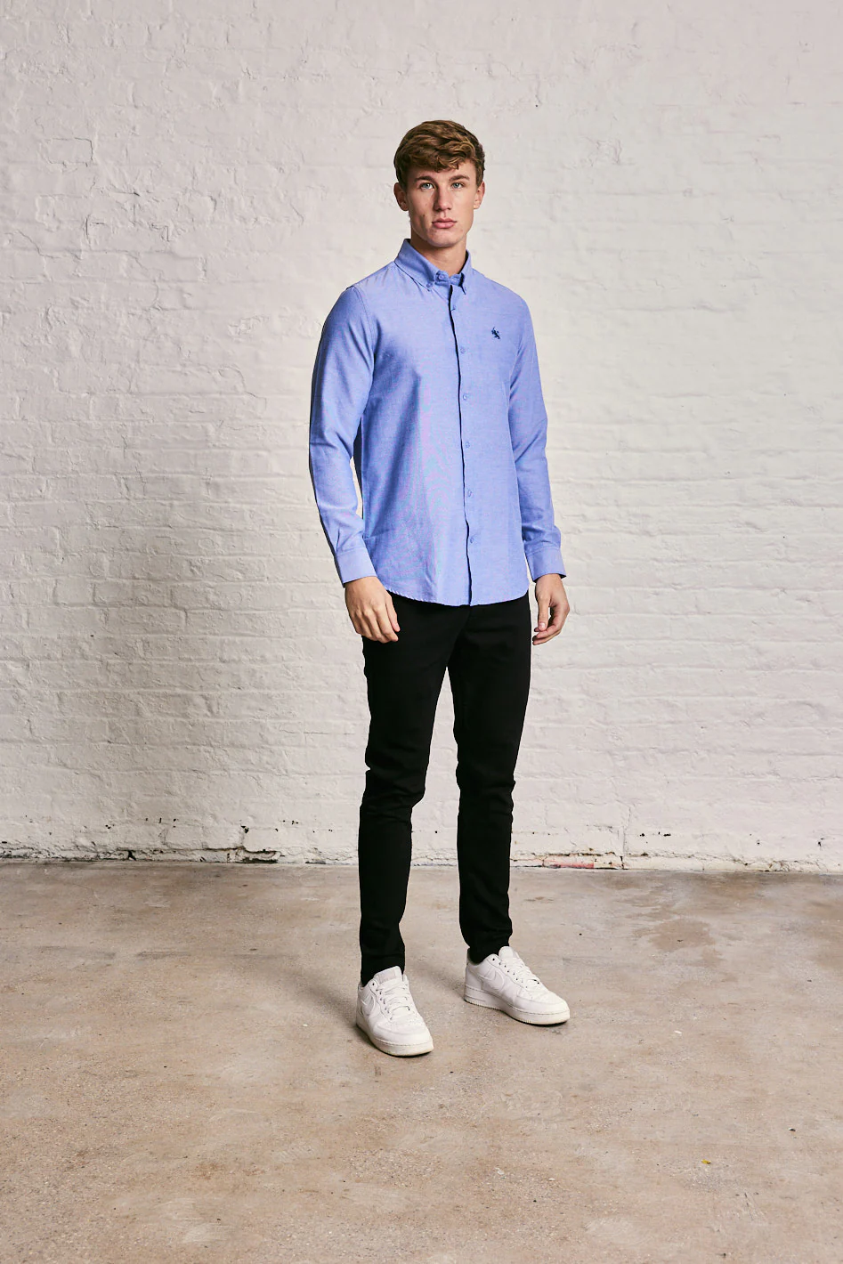 Long Sleeve Oxford Shirt - Image 15