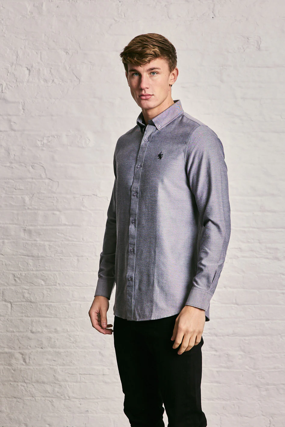 Long Sleeve Oxford Shirt - Image 4