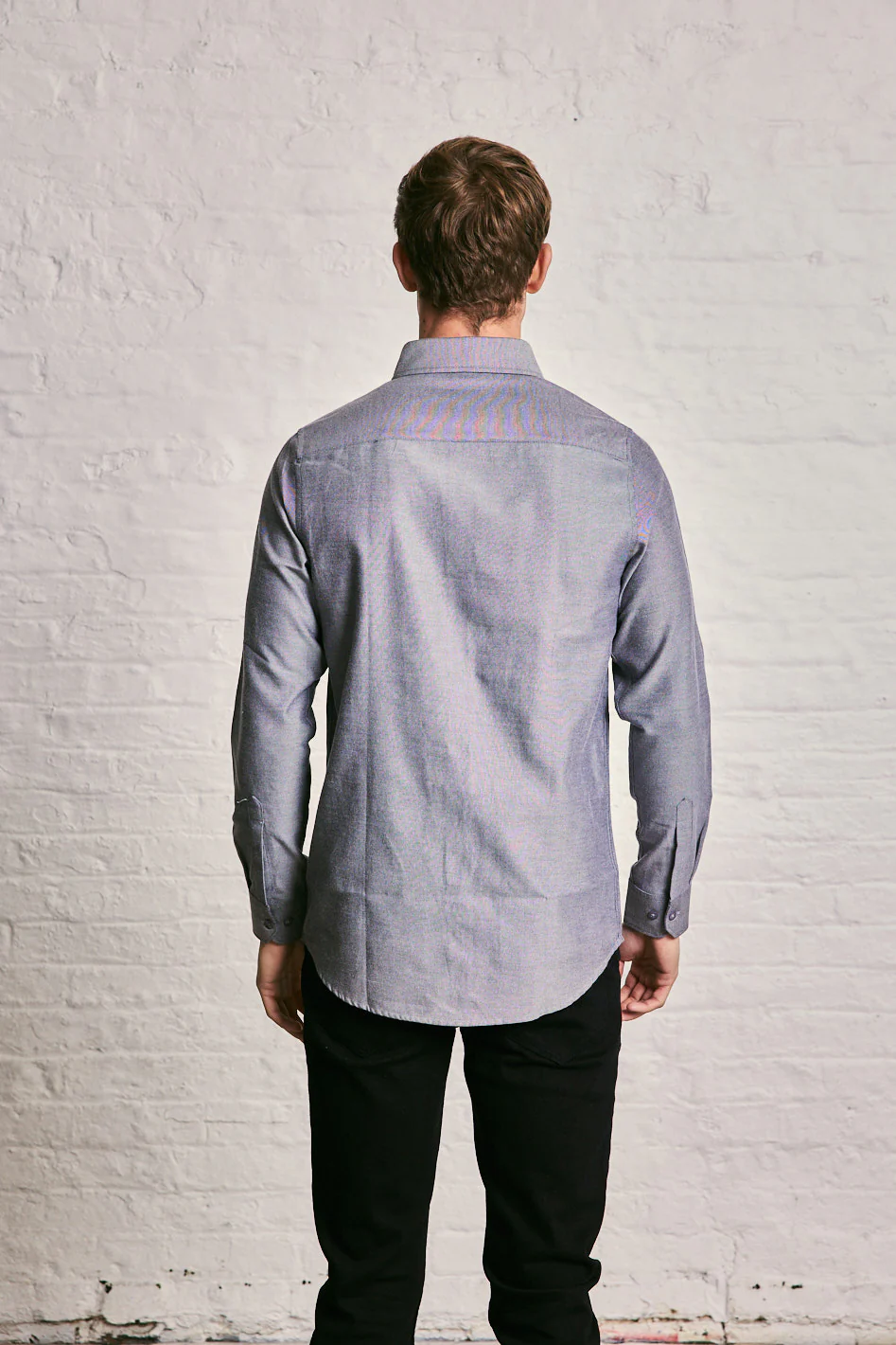 Long Sleeve Oxford Shirt - Image 5