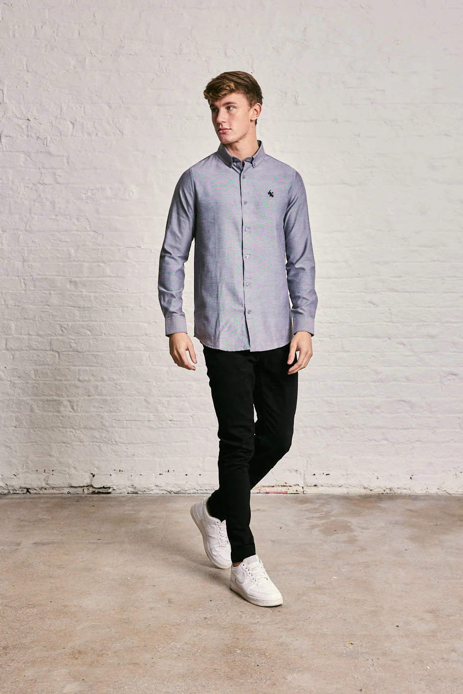 Long Sleeve Oxford Shirt - Image 6
