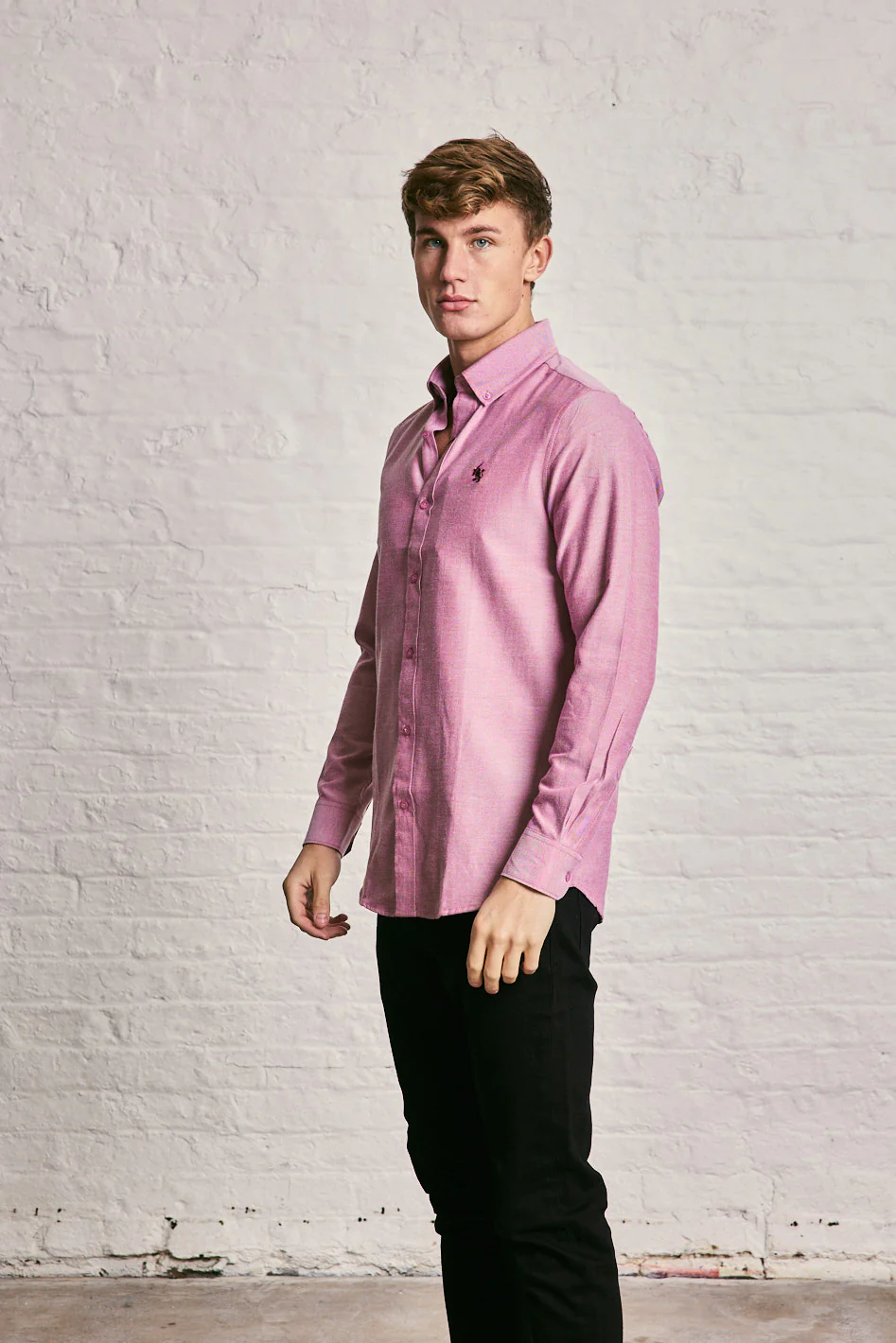 Long Sleeve Oxford Shirt - Image 7