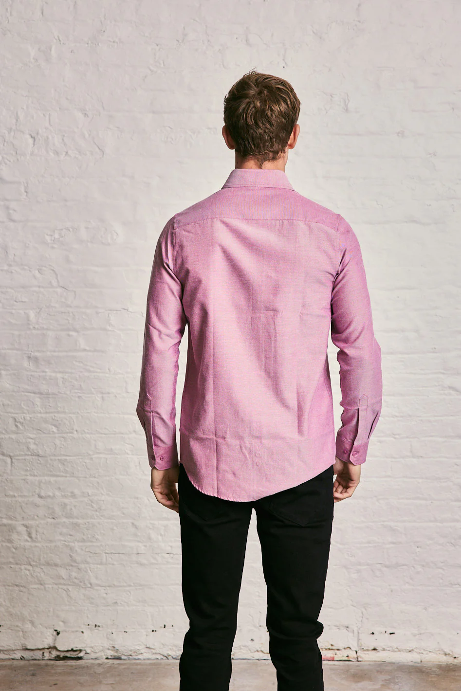 Long Sleeve Oxford Shirt - Image 8