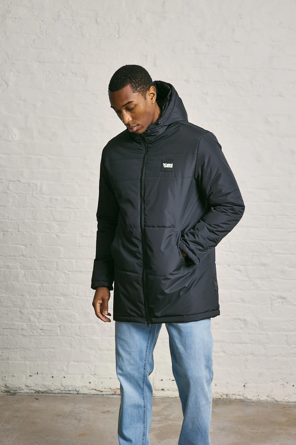 Longline Hooded Puffer Coat - Image 13