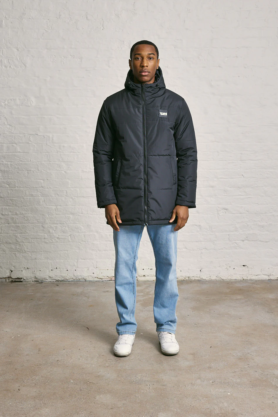 Longline Hooded Puffer Coat - Image 15