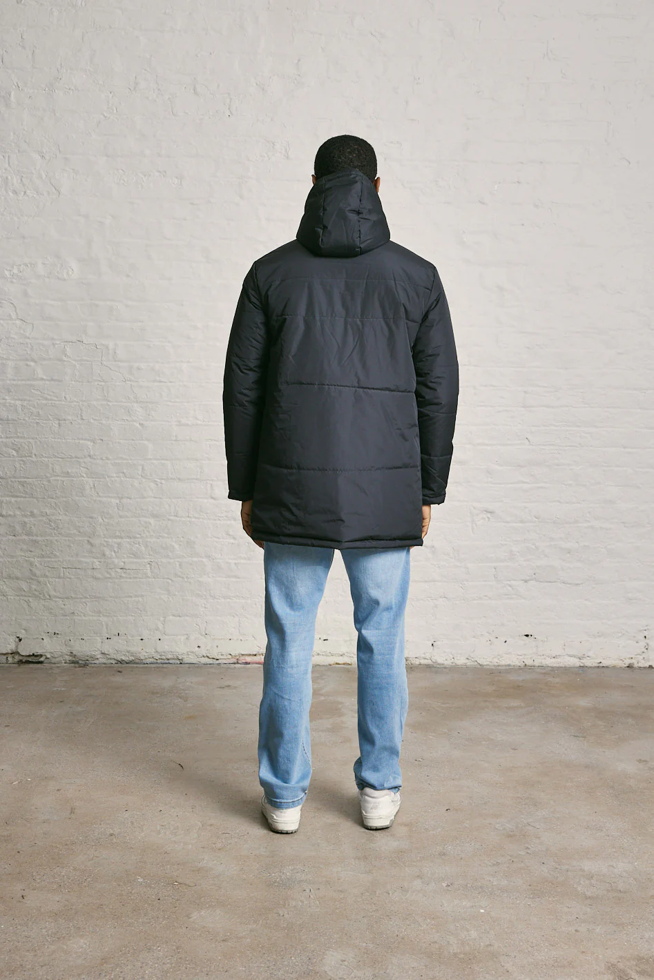 Longline Hooded Puffer Coat - Image 17