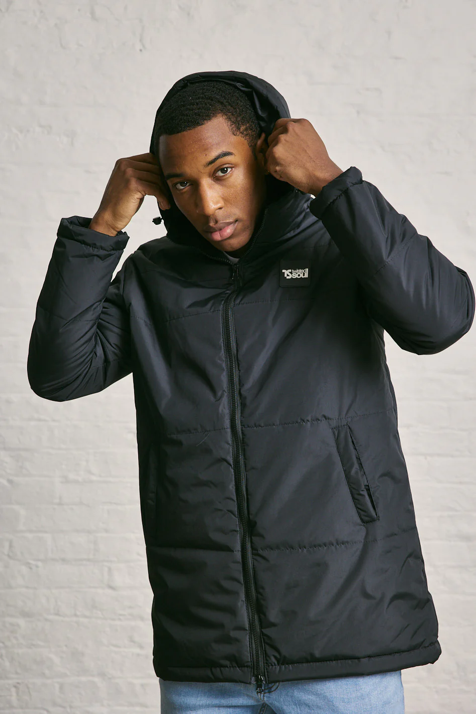 Longline Hooded Puffer Coat - Image 19