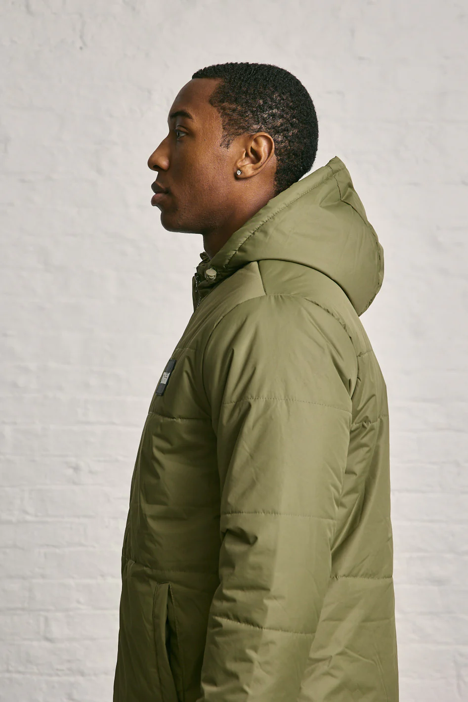Longline Hooded Puffer Coat - Image 8