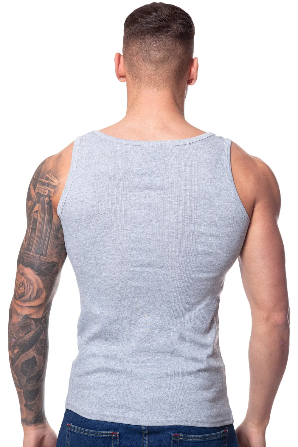 Mace Ribbed Vest Top - Image 10