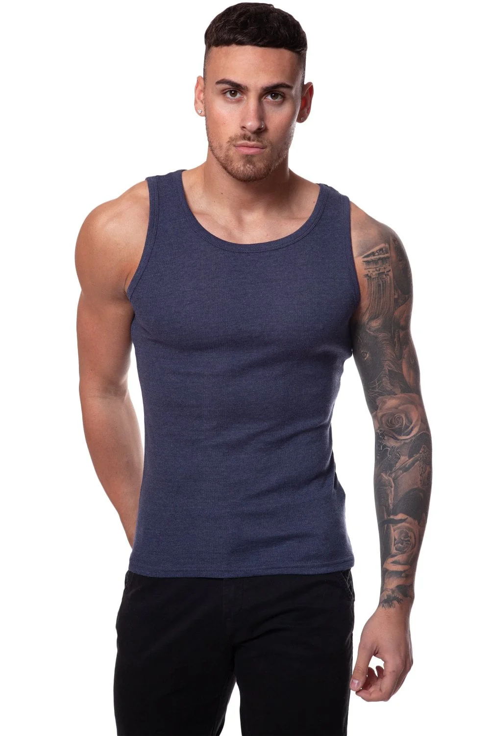 Mace Ribbed Vest Top - Image 13