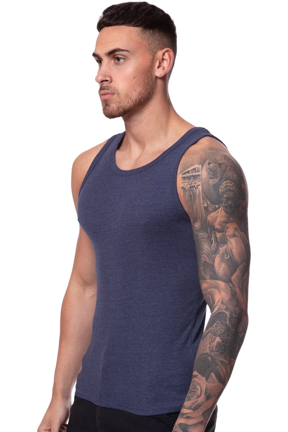 Mace Ribbed Vest Top - Image 16