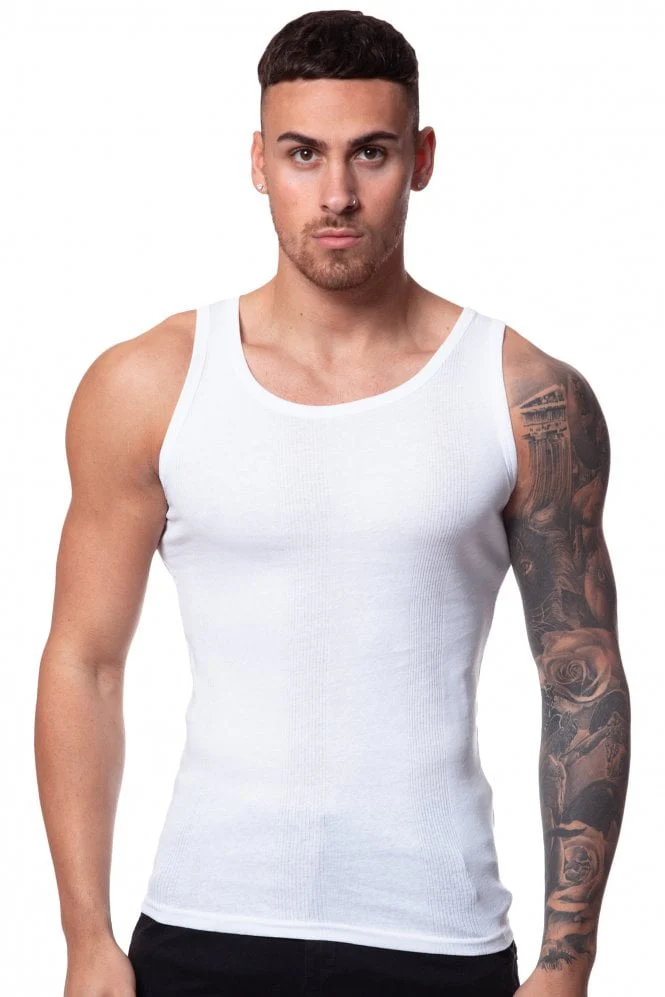 Mace Ribbed Vest Top - Image 17