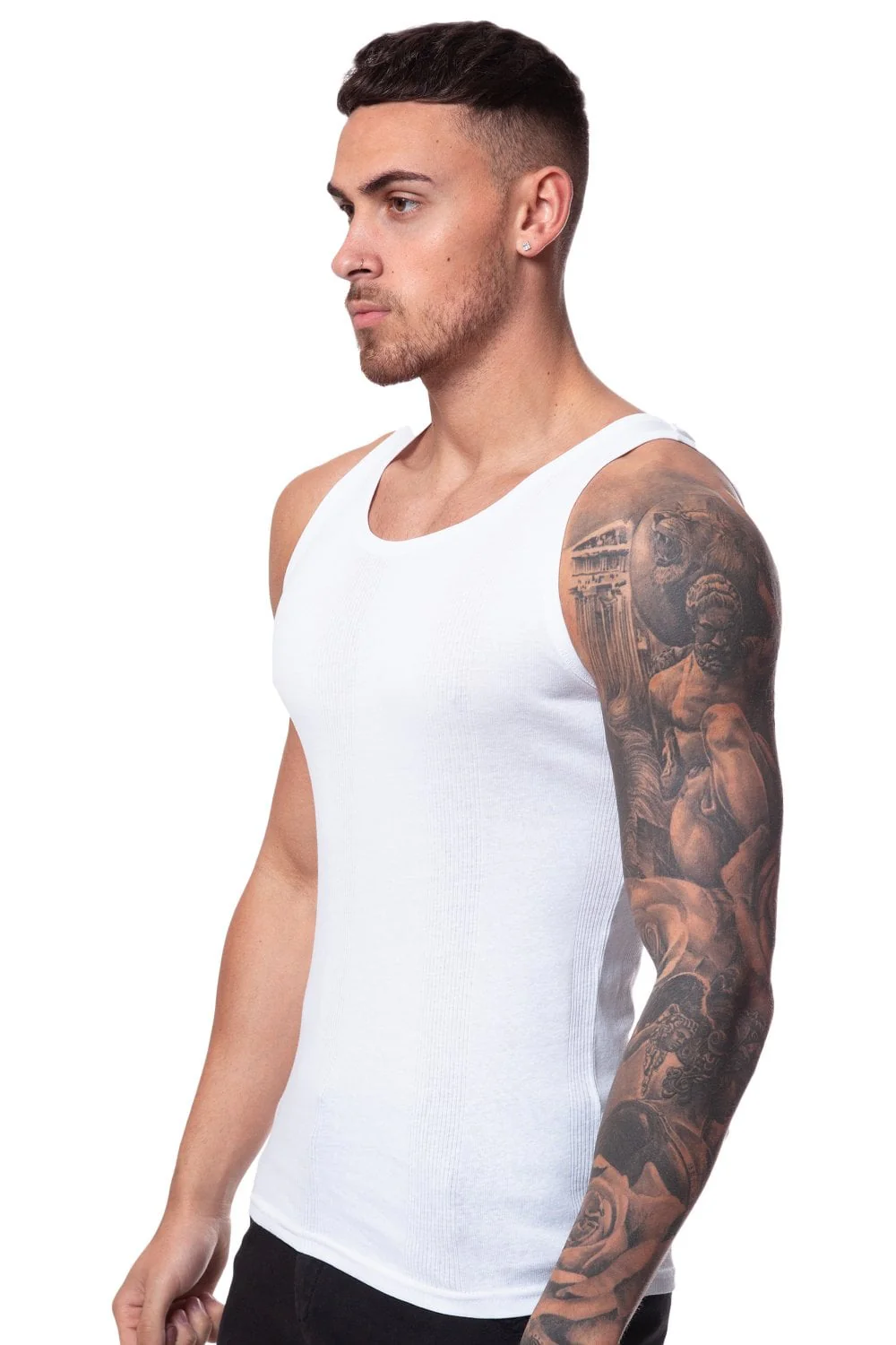 Mace Ribbed Vest Top - Image 20