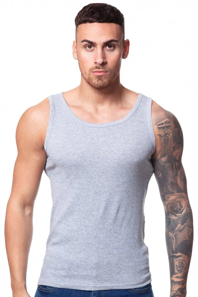 Mace Ribbed Vest Top - Image 9
