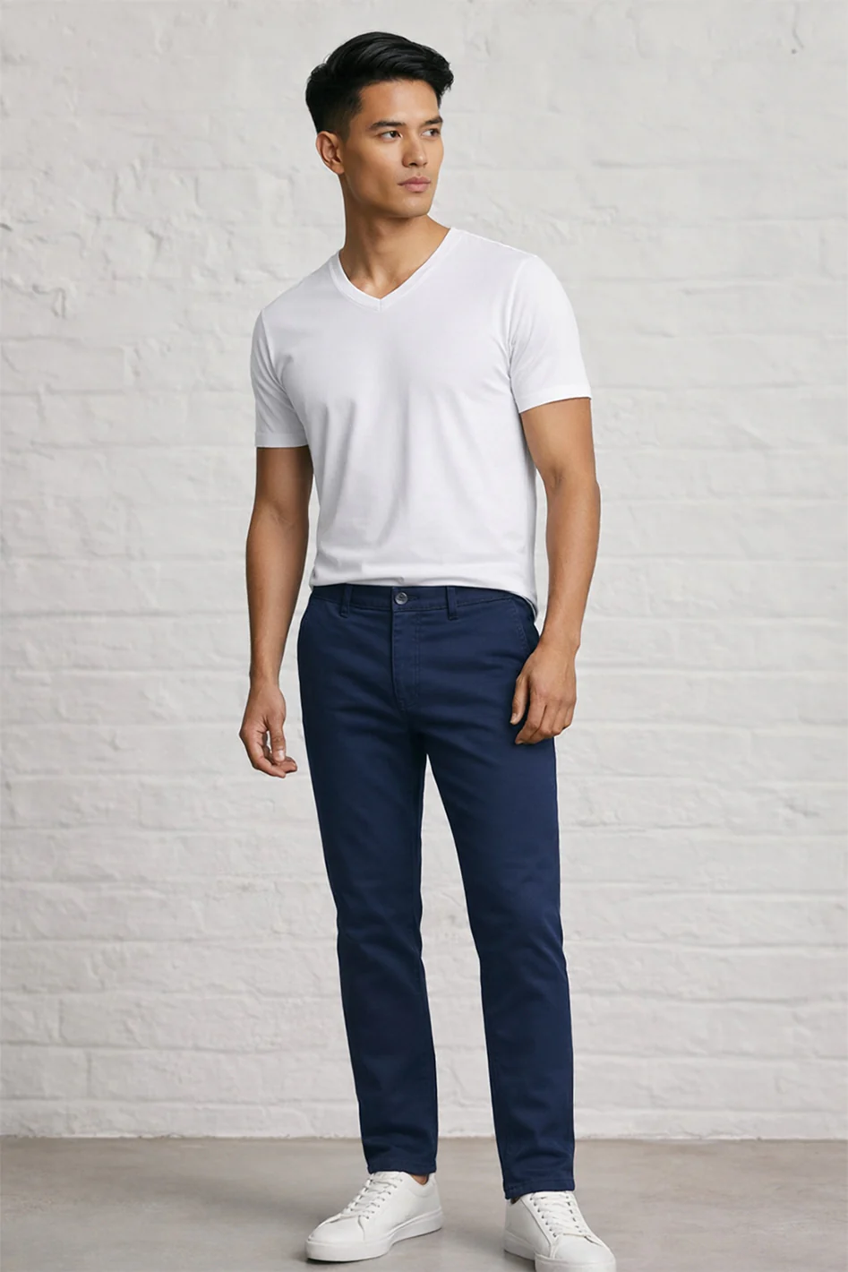 MENS CHINO TROUSERS - Image 2