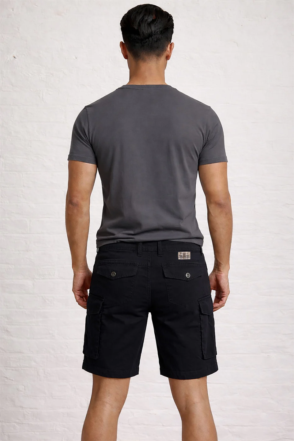 MENS Garment Dyed CARGO shorts - Image 3