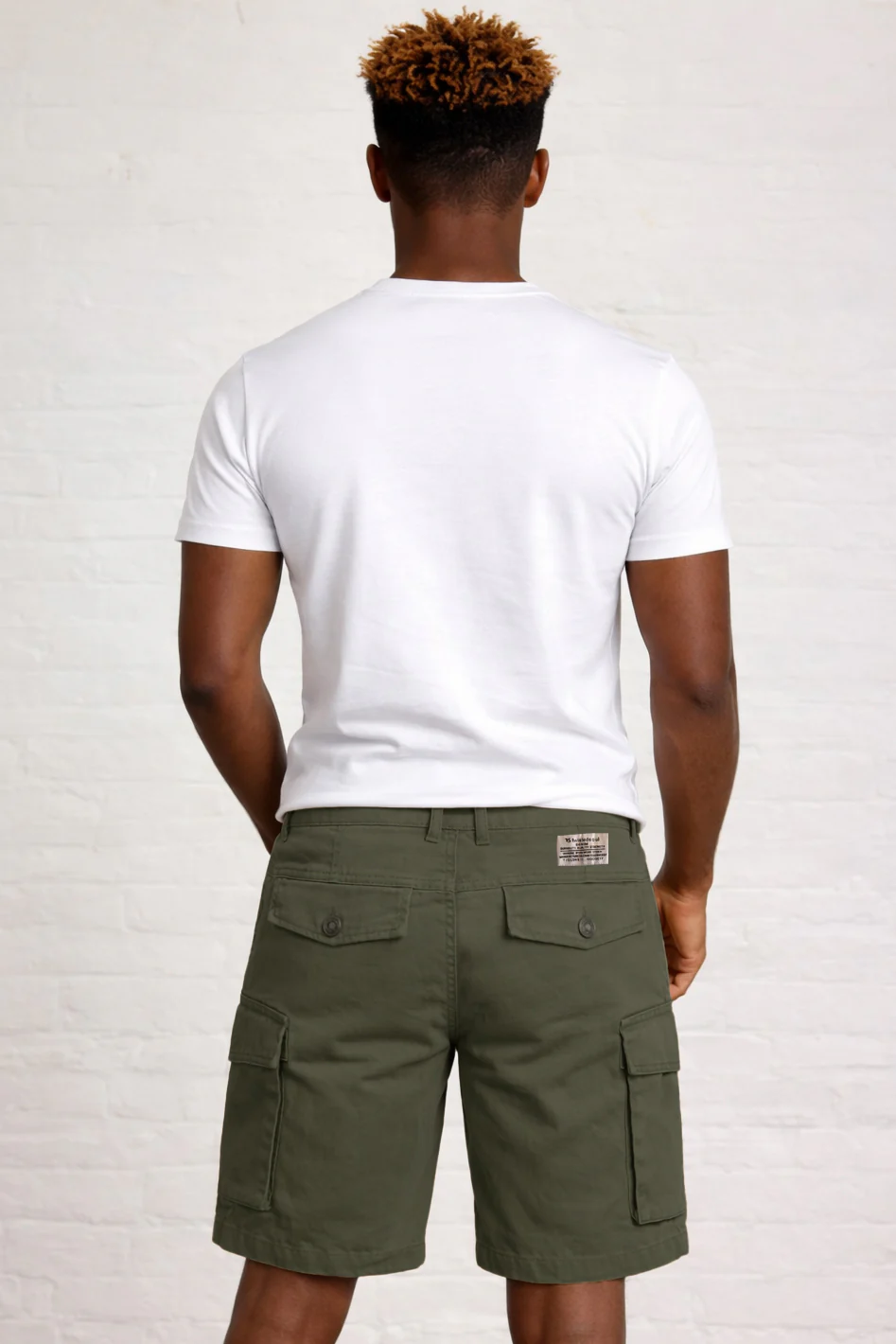 MENS Garment Dyed CARGO shorts - Image 8