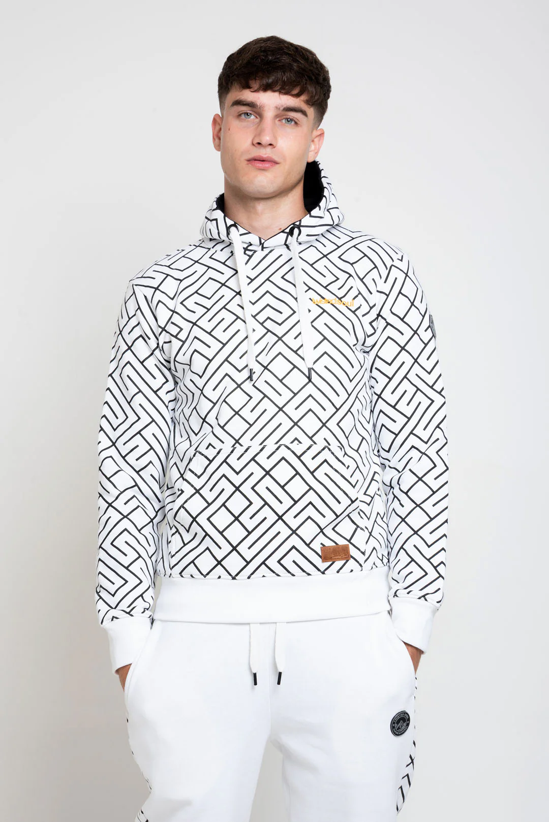 MENS GEO AOP HOODIE - Image 3
