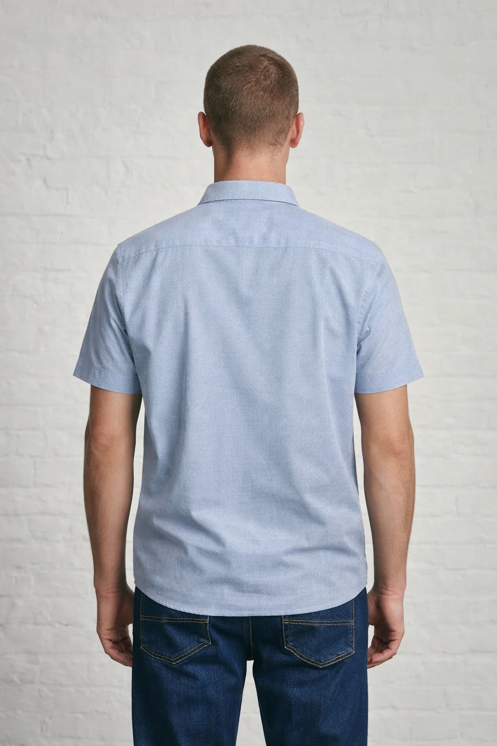 MENS IN CROWN EMB SS OXFORD SHIRT - Image 5