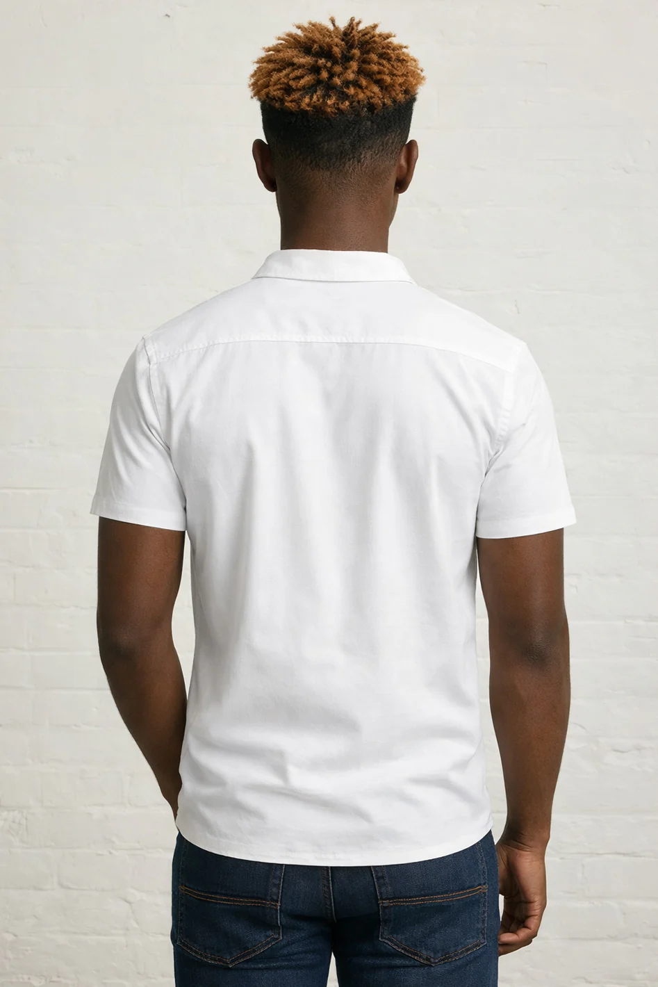 MENS IN CROWN EMB SS OXFORD SHIRT - Image 9