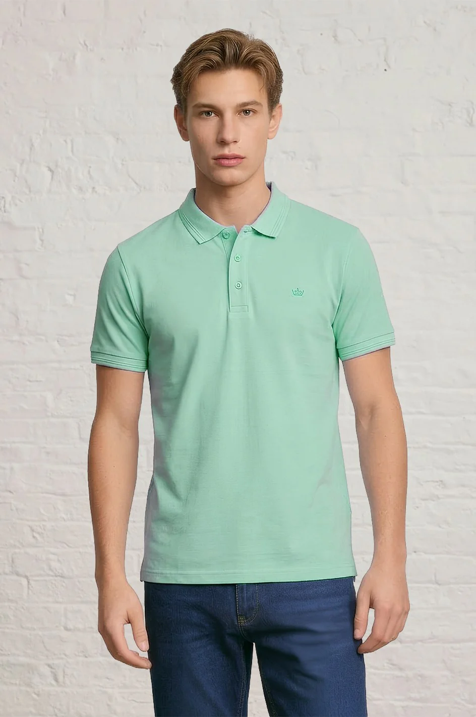 MENS IN CROWN PIQUE POLO - Image 21