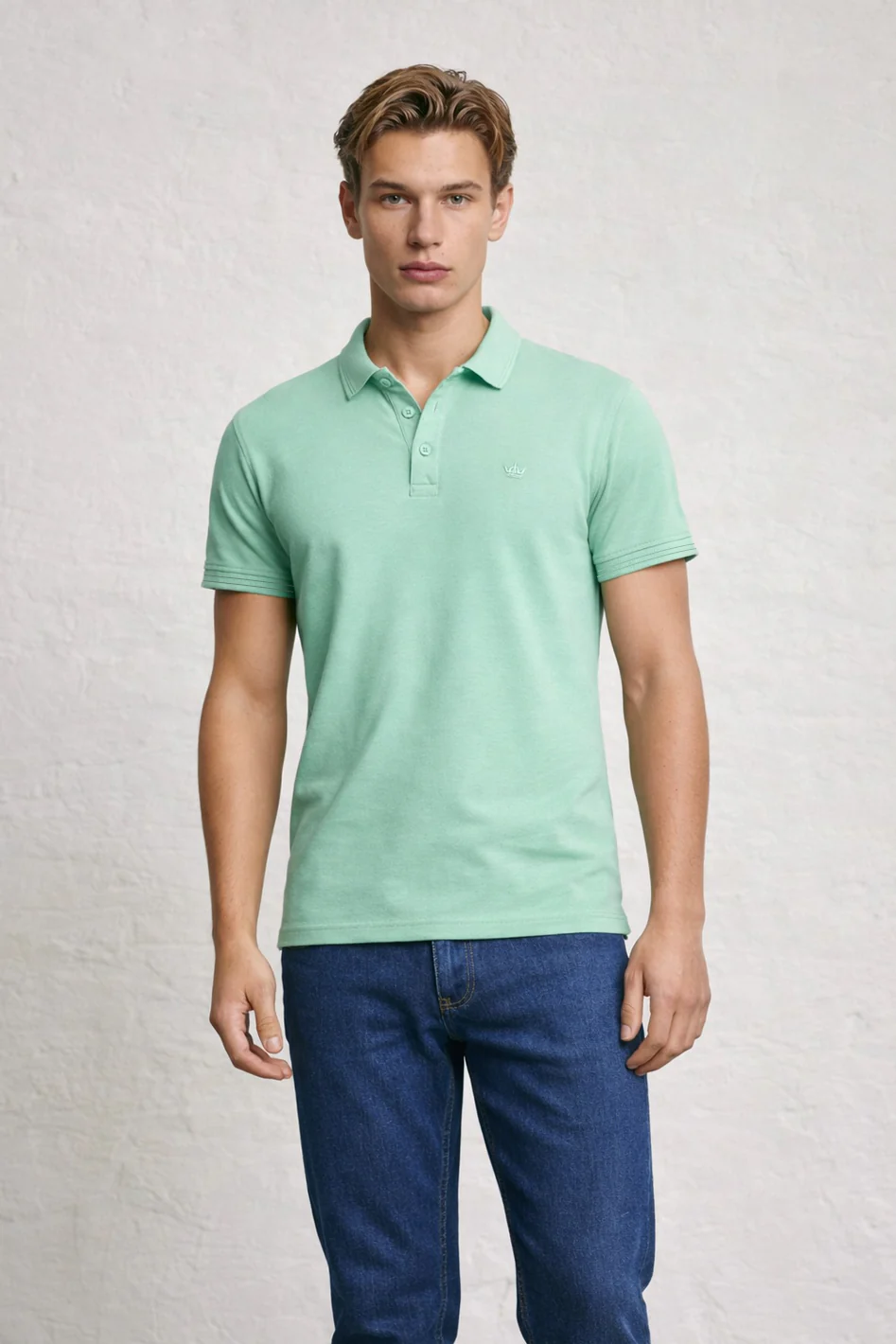 MENS IN CROWN PIQUE POLO - Image 3