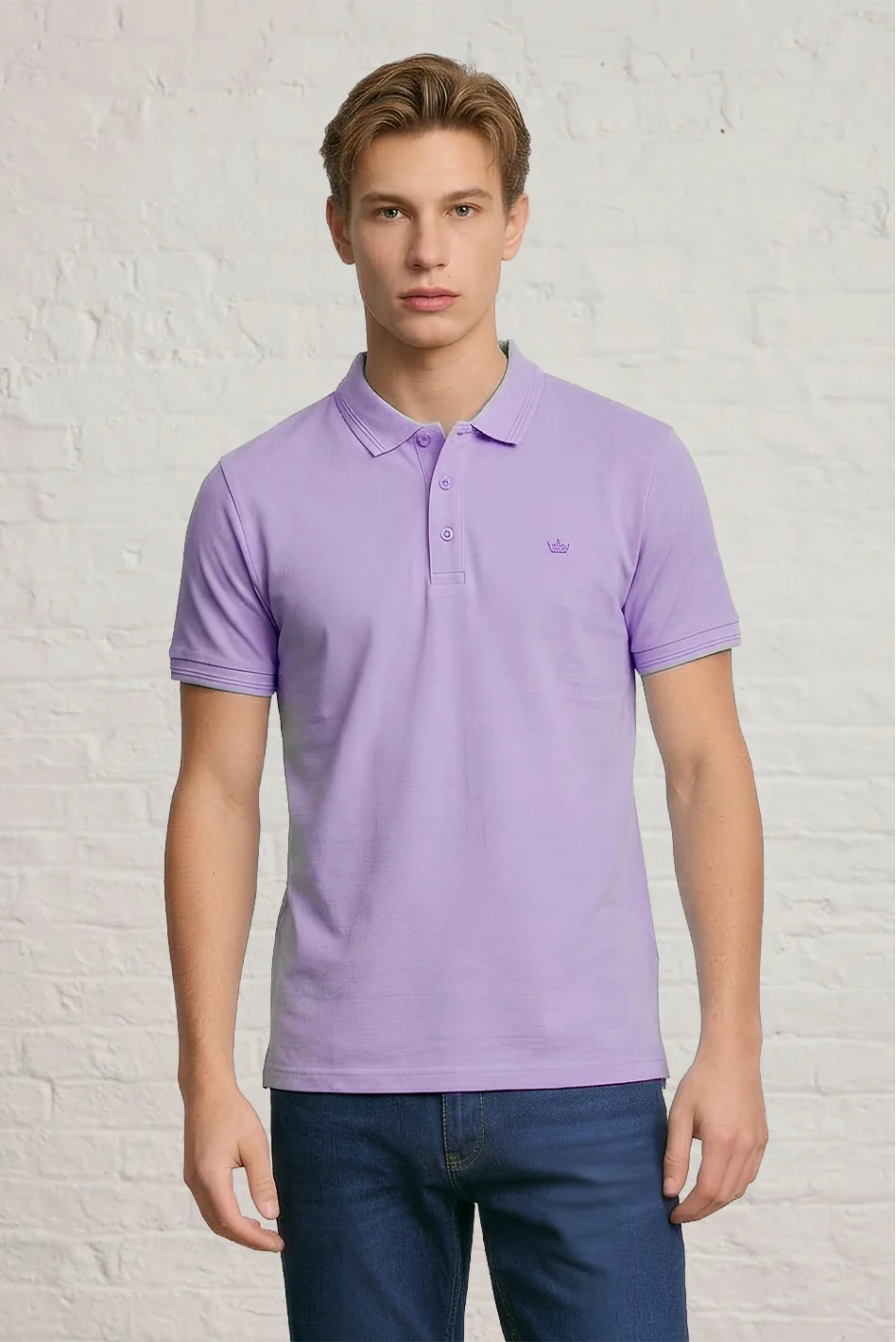 MENS IN CROWN PIQUE POLO - Image 32
