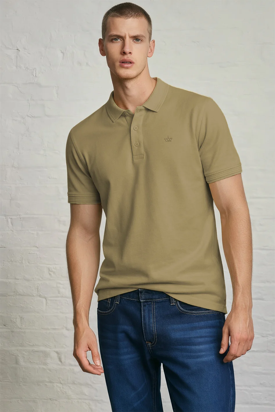 MENS IN CROWN PIQUE POLO - Image 35
