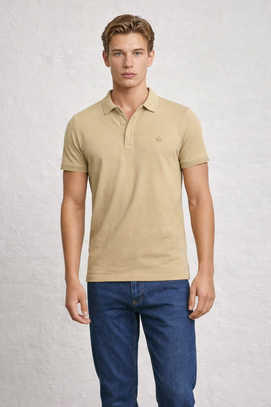 MENS IN CROWN PIQUE POLO - Image 38
