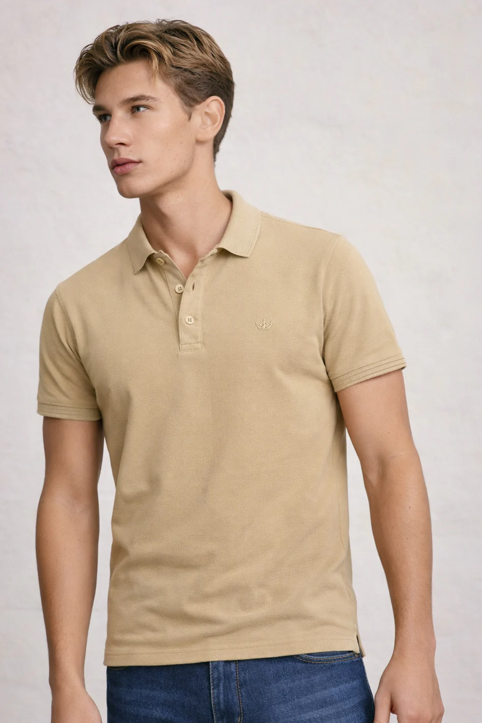 MENS IN CROWN PIQUE POLO - Image 40