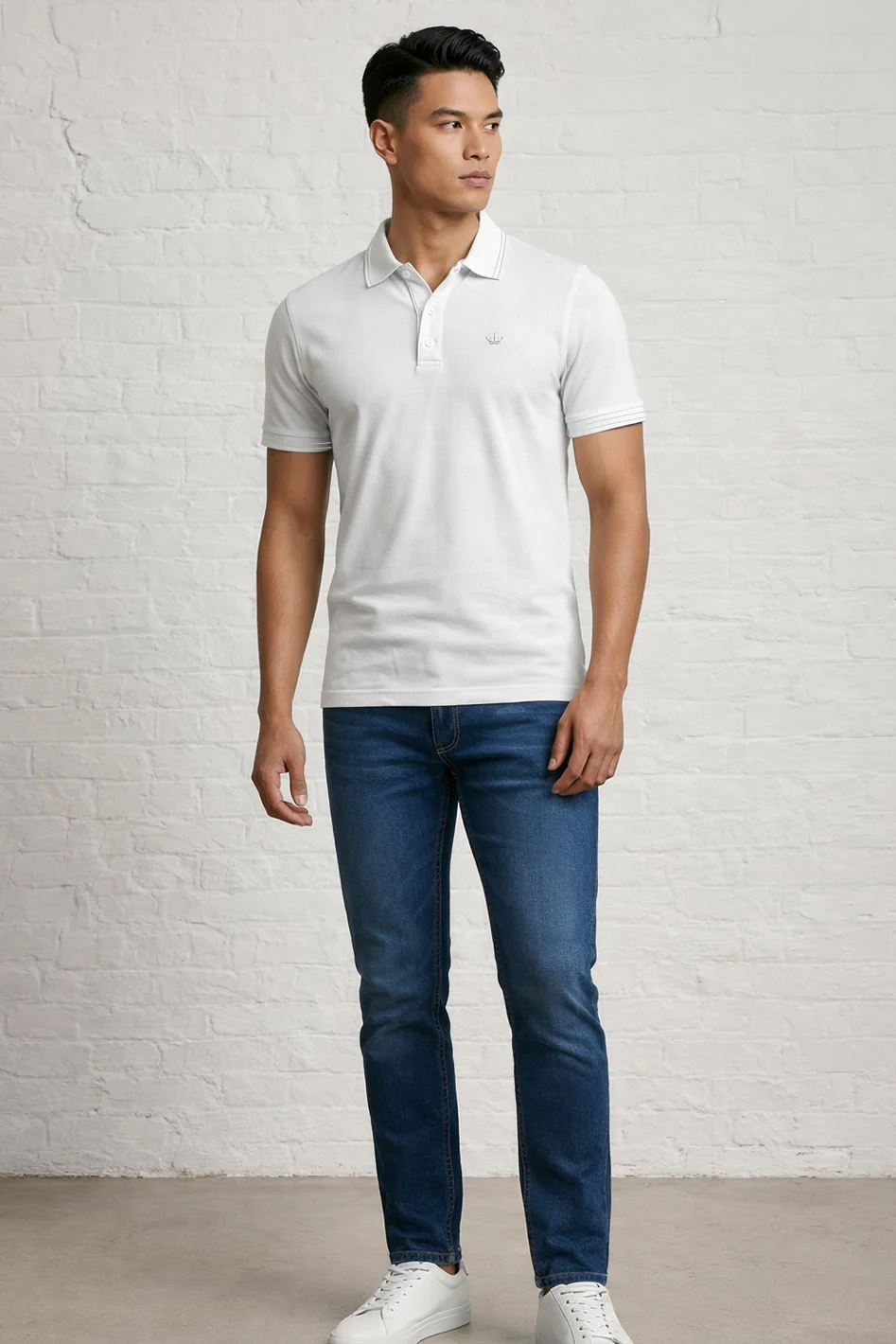 MENS IN CROWN PIQUE POLO - Image 42