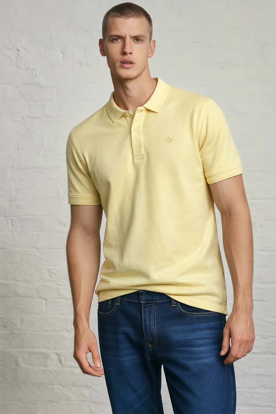MENS IN CROWN PIQUE POLO - Image 45