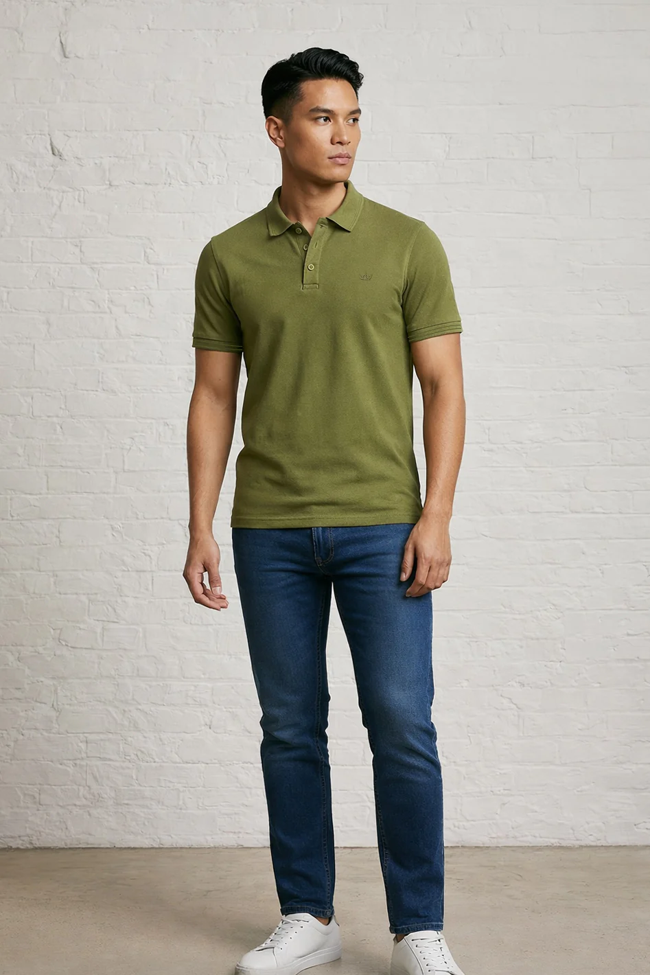 MENS IN CROWN PIQUE POLO - Image 49