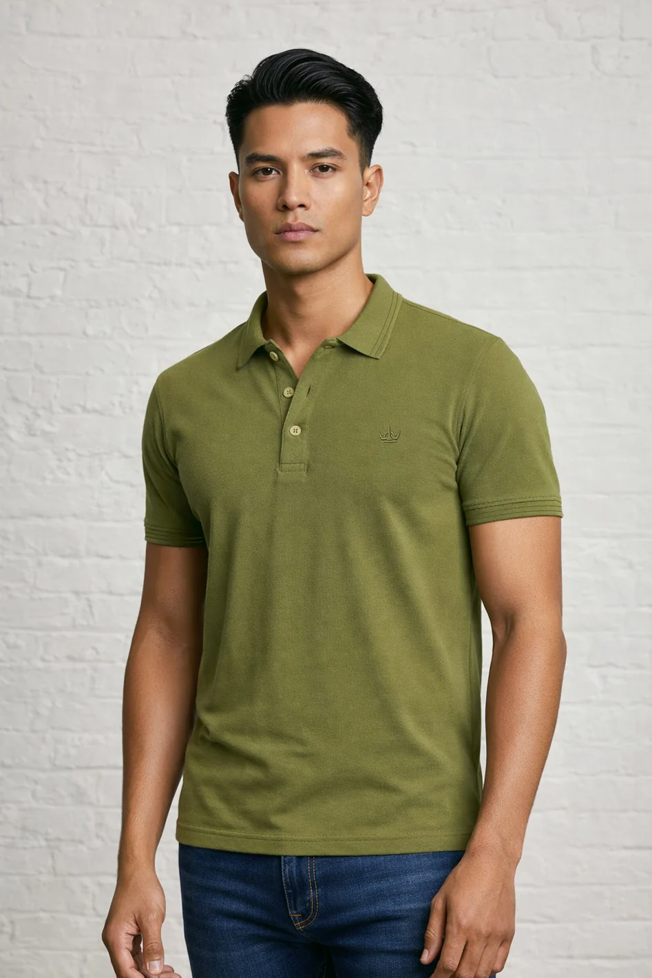 MENS IN CROWN PIQUE POLO - Image 50
