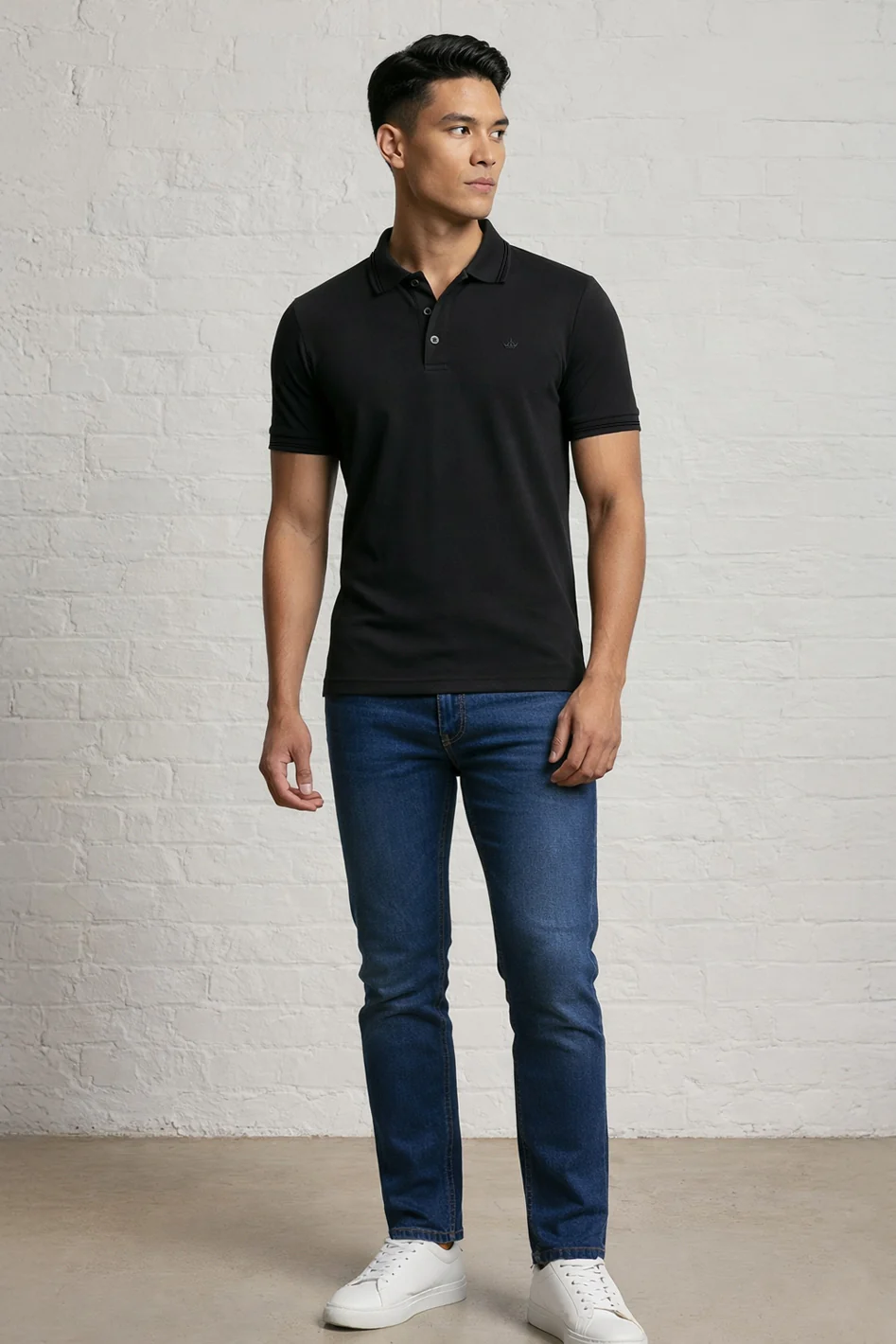 MENS IN CROWN PIQUE POLO - Image 6