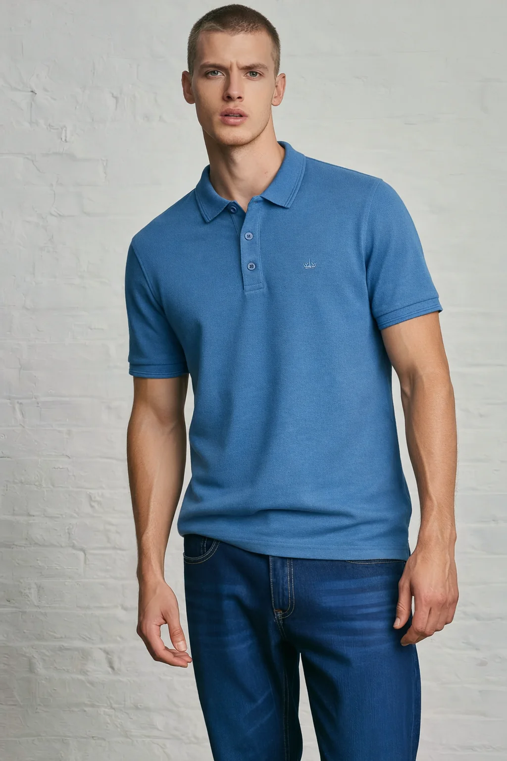 MENS IN CROWN PIQUE POLO - Image 7